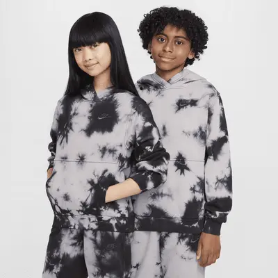 

Худи Nike Sportswear Club Fleece, цвет Light Smoke Grey/Black/Black