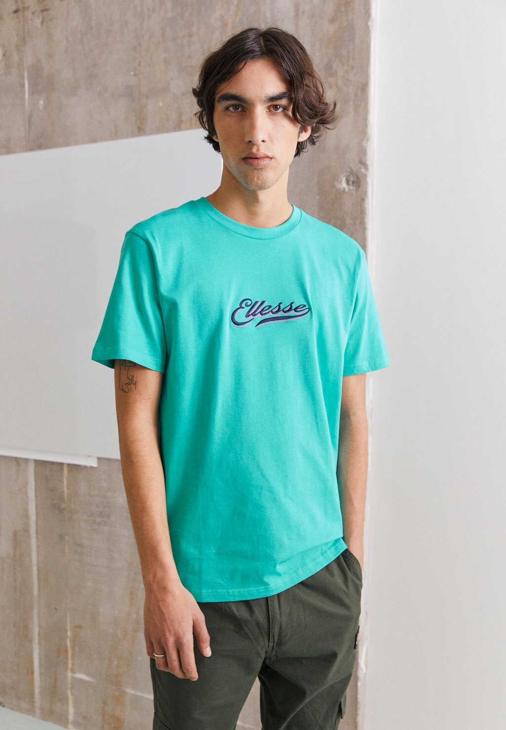 

Футболка с принтом Ellesse, бирюзовый