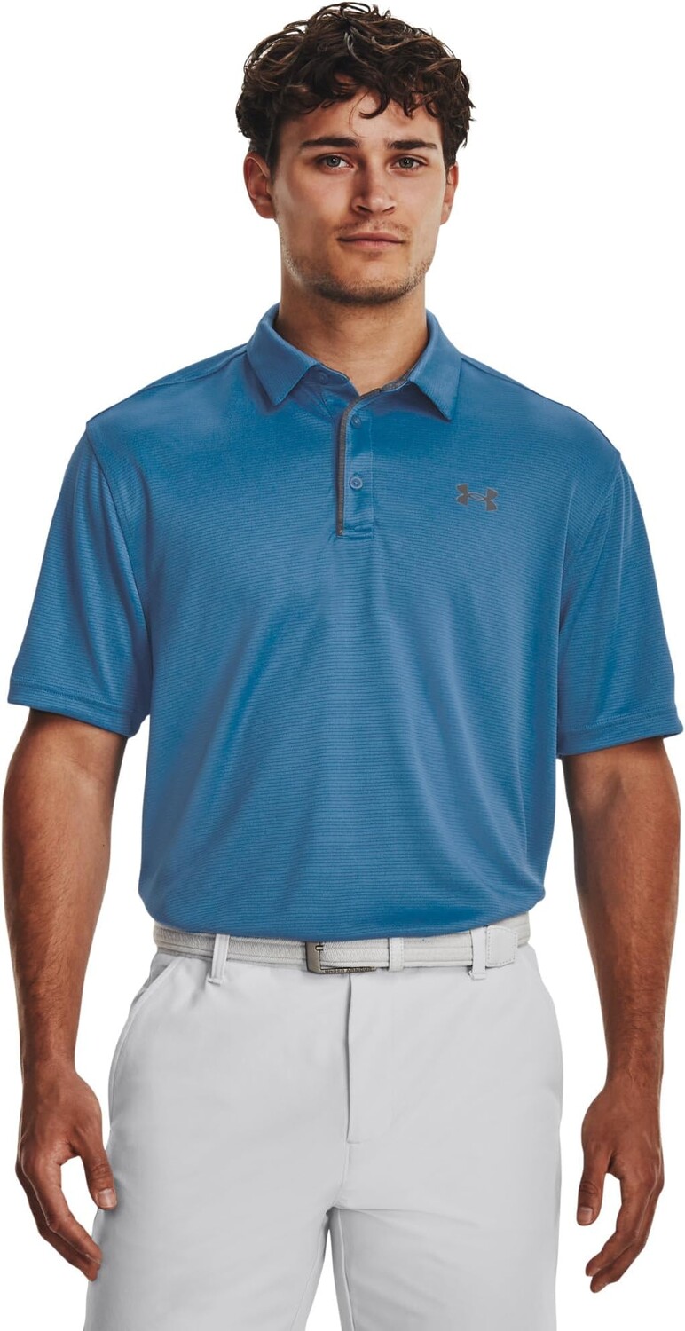 

Техническое поло Under Armour Golf, цвет Cosmic Blue/Pitch Gray