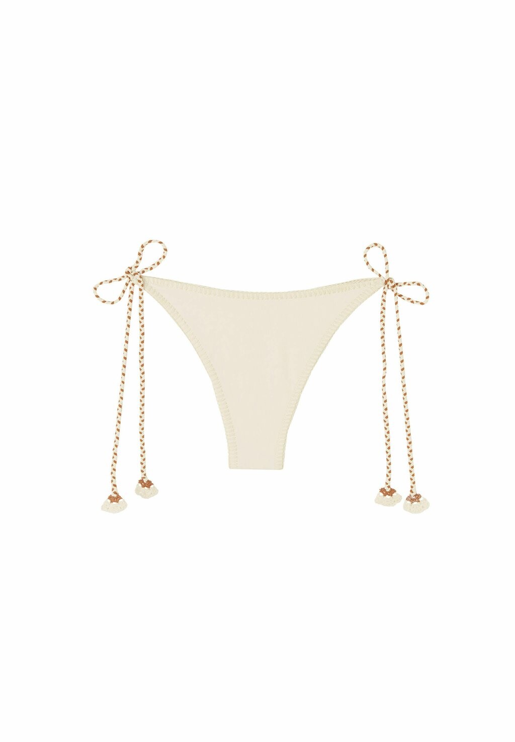 

Плавки бикини WAVY CROCHET Calzedonia, бежевый