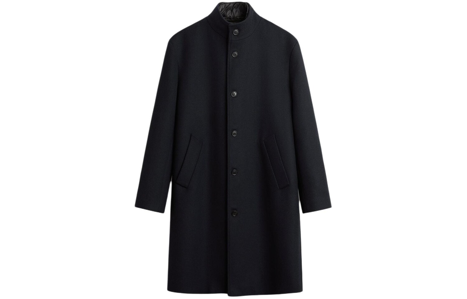 

Пальто мужское синее Zara, синий