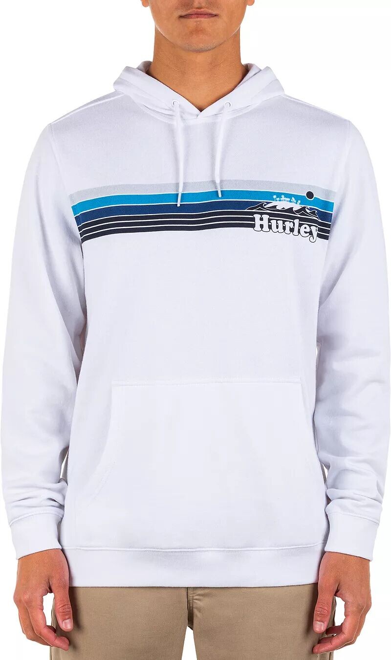 

Мужской летний пуловер с капюшоном Hurley Tradewinds, белый