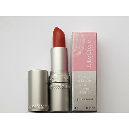 

T. LeClerc Satin Lipstick 52 Fascinant Red Lip Color T.Leclerc