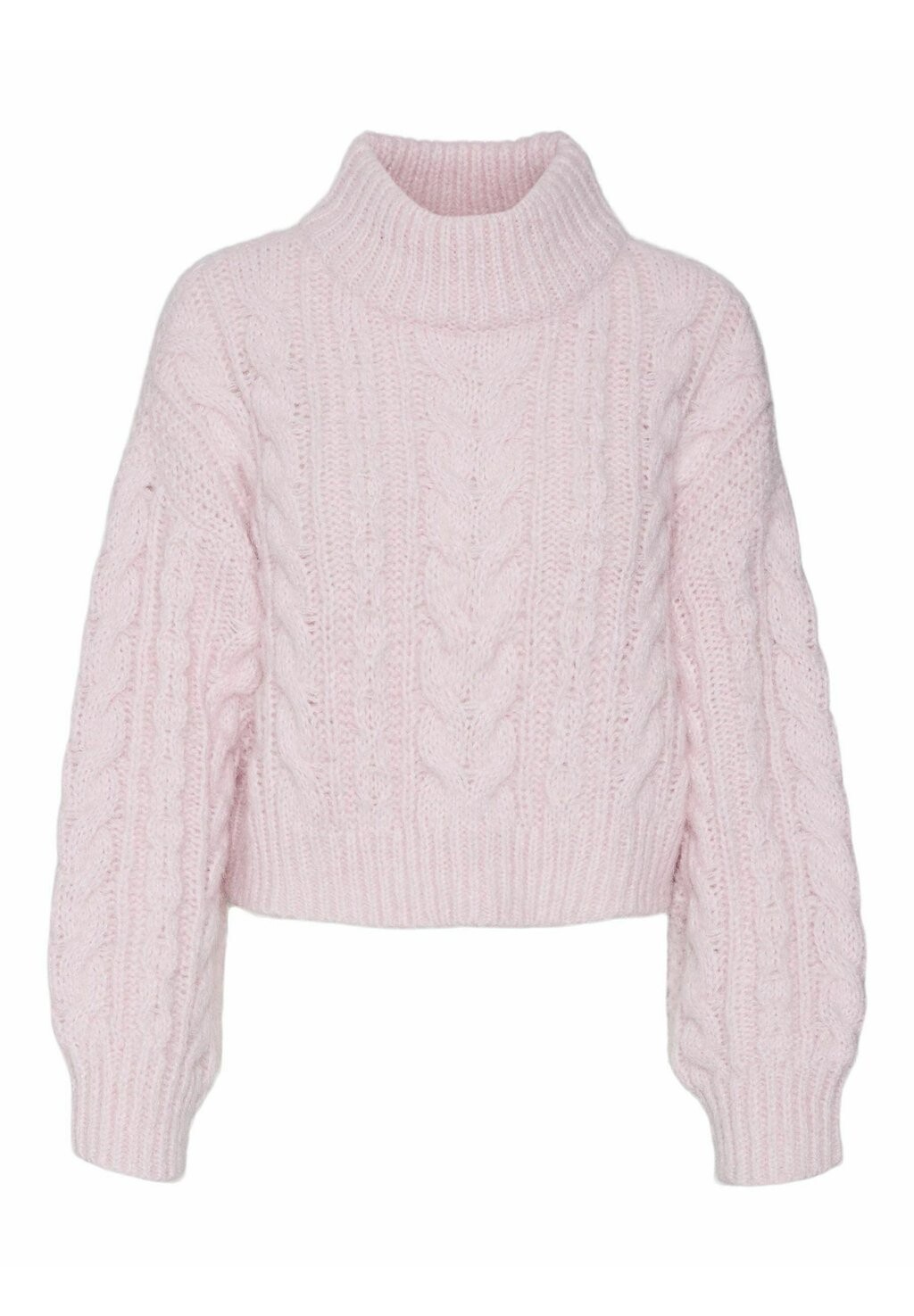 

Трикотаж Стежка Vero Moda VMDREAM LS HIGHNCK CROP GA EXC, цвет rose shadow
