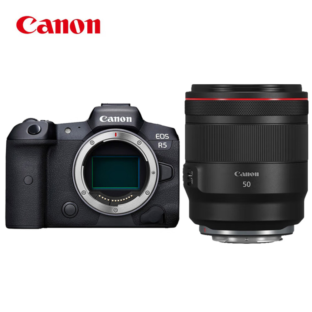 Фотоаппарат Canon EOS R5 RF 50mm объектив meike 50mm f 1 7 canon rf