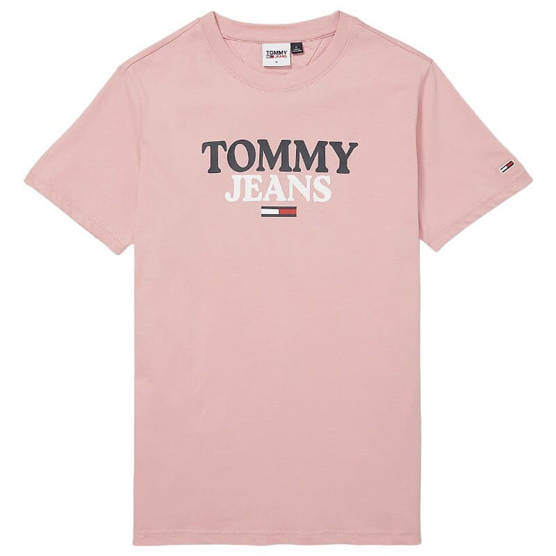 

Футболка Tommy Jeans Tommy Logo, розовый