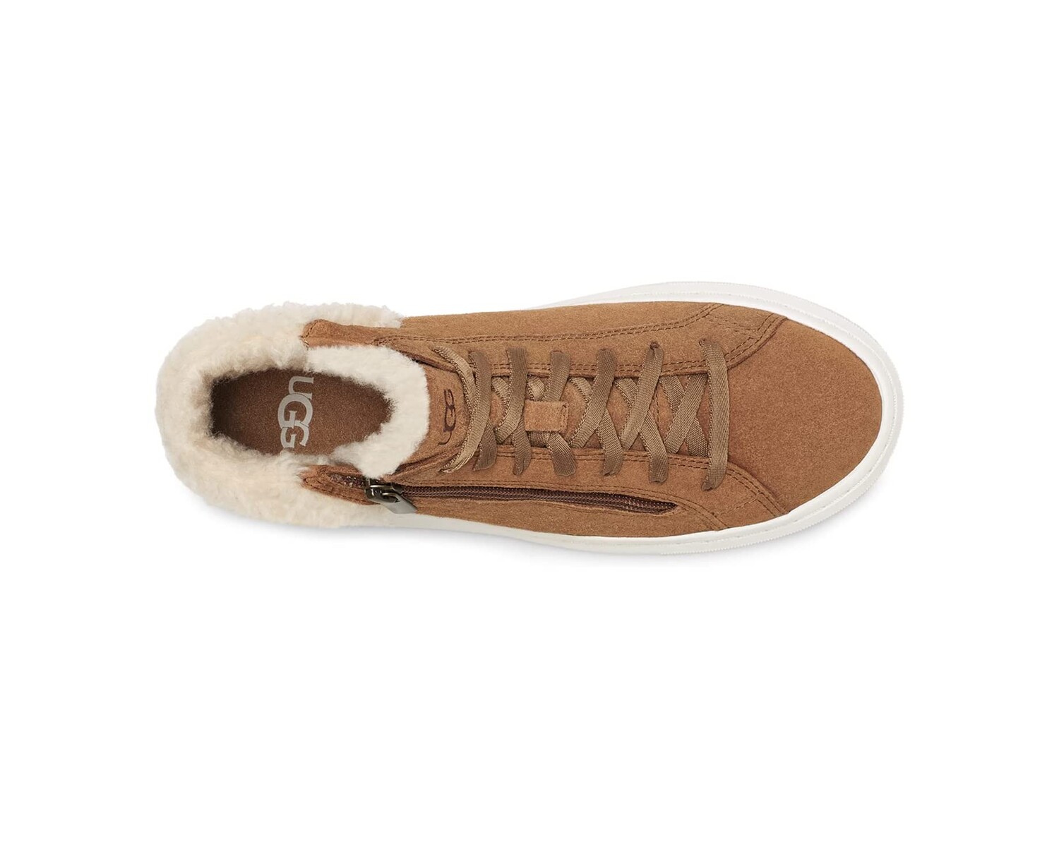 

Кроссовки Alameda Mid Zip UGG, каштан