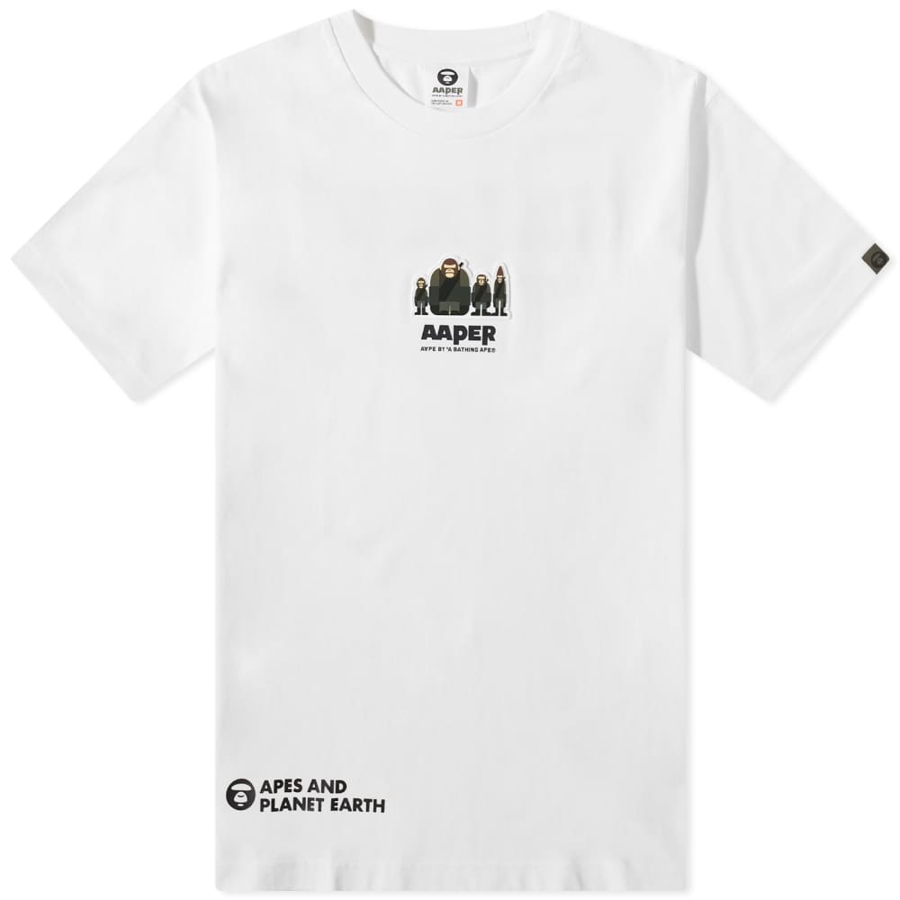 

Футболка AAPE Aaper Basic One Point Tee