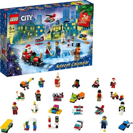 

Адвент-календарь Lego 60303 City рождественский