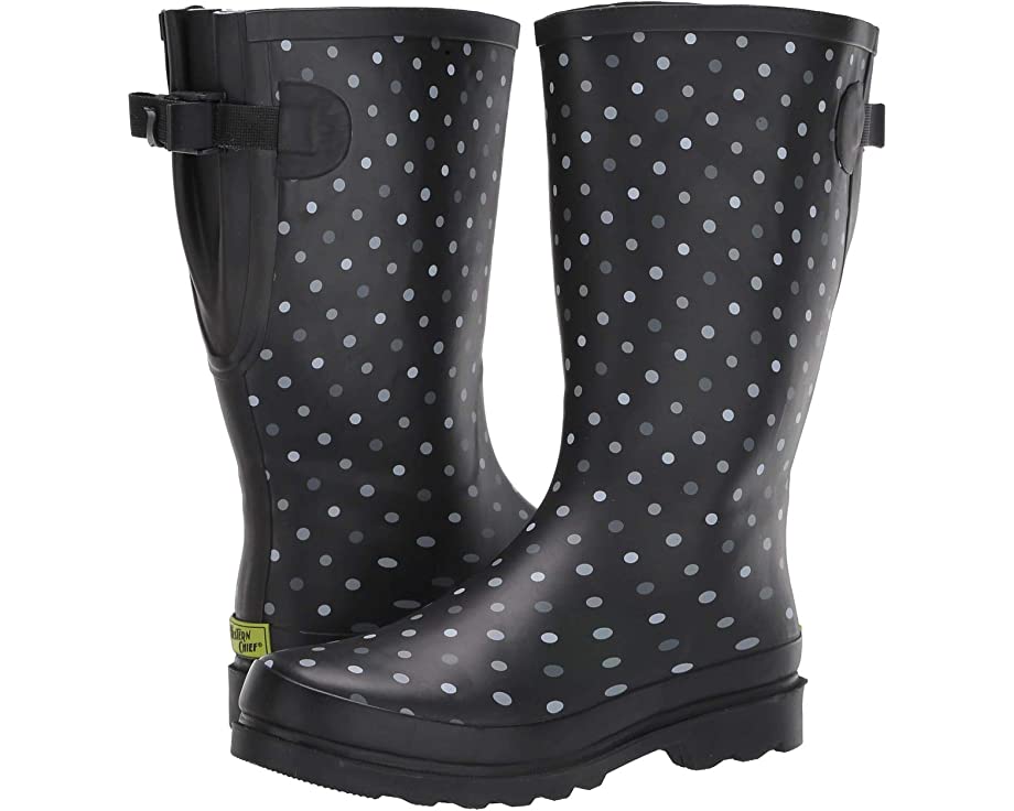 

Ботинки Waterproof Printed Wide Calf Rain Boot Western Chief, черный