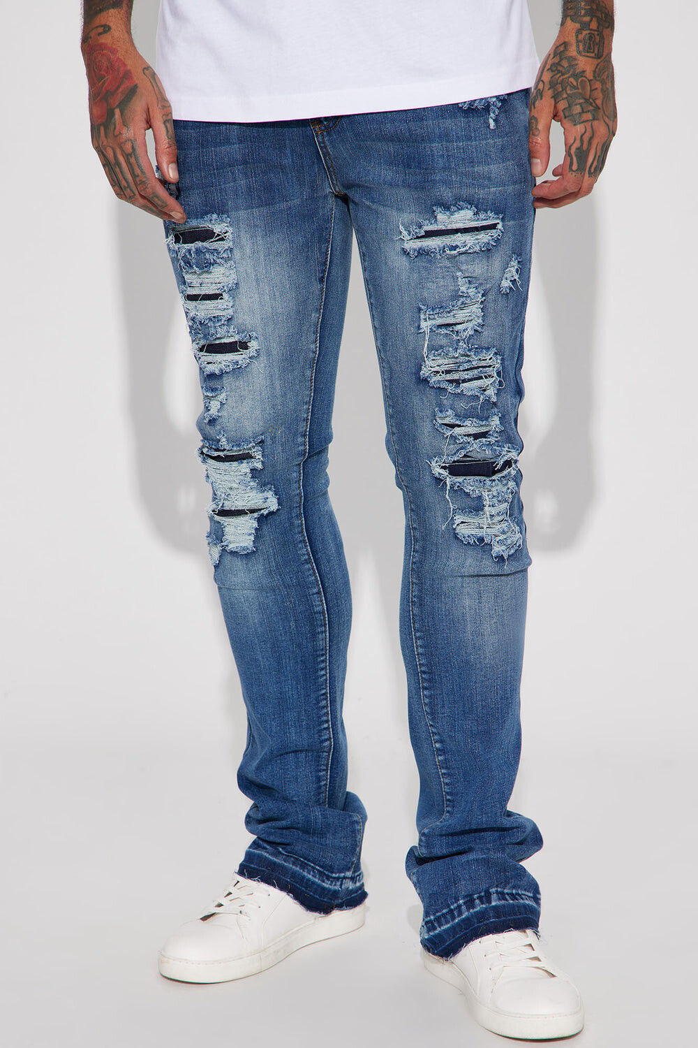 

Джинсы скинни Fashion Nova M5645D, синий