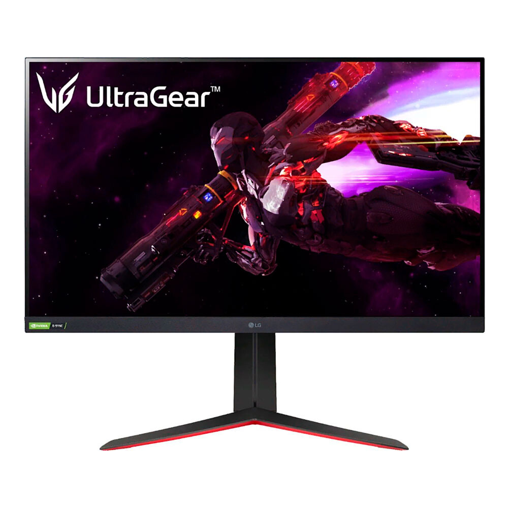

Игровой монитор LG UltraGear 32GP83B-B.AUS, 32", 2560 x 1440 QHD, Nano IPS, 165 Гц, чёрный