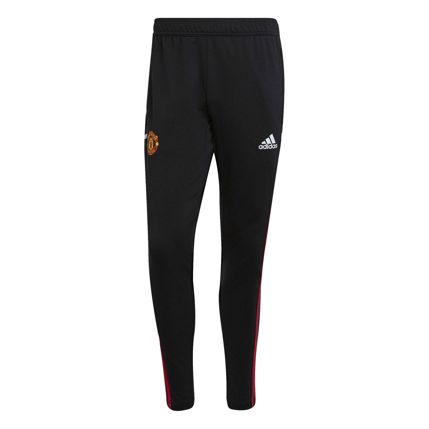 

Мужские тренировочные футбольные брюки Adidas Manchester United 2022, черный/красный