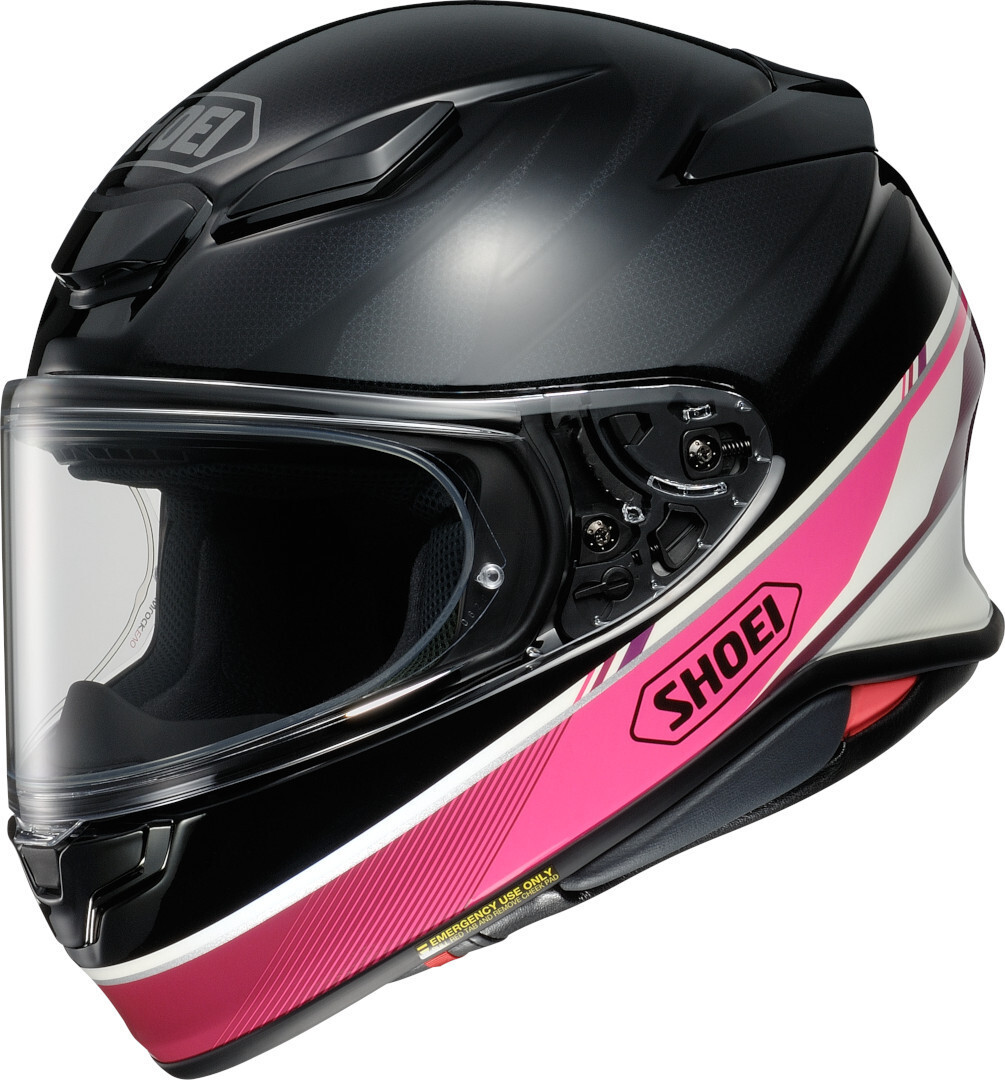 

Shoei NXR 2 Nocturne Шлем, черный/розовый