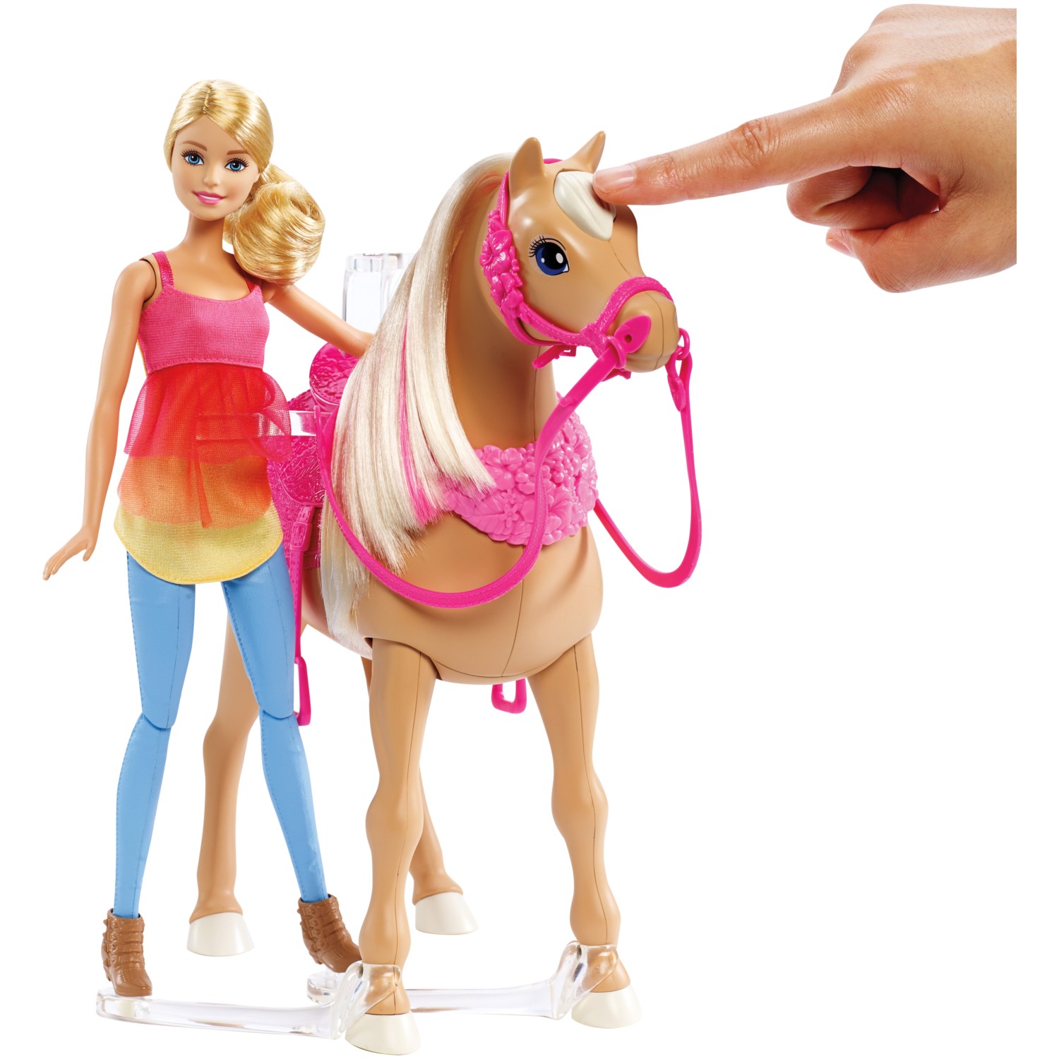 цена Игровой набор Barbie Dancin' Fun Horse