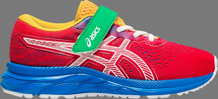 

Кроссовки gel excite 7 ps 'classic red' Asics, красный