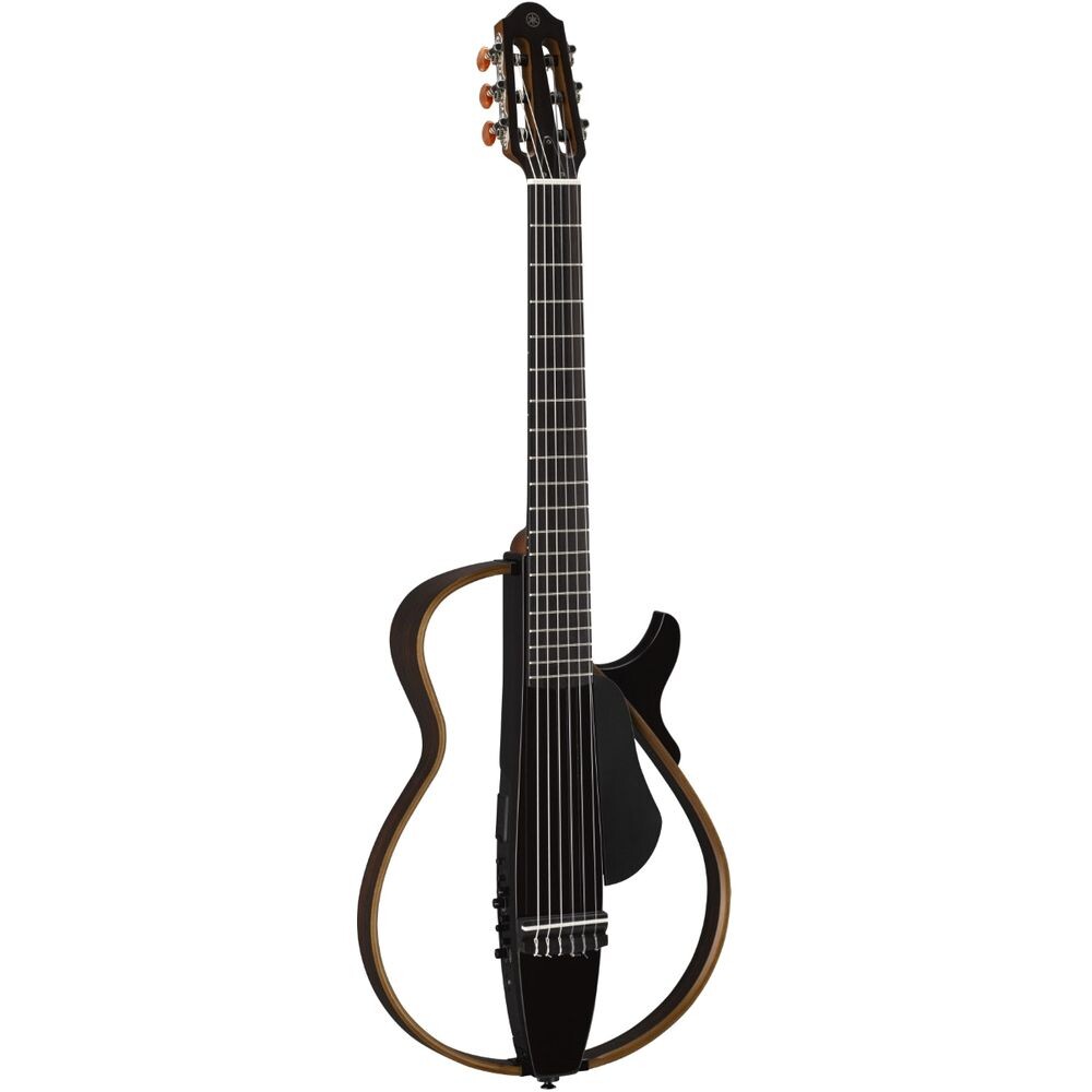 

Электрогитара Yamaha SLG200N бесшумная с нейлоновыми струнами, полупрозрачный черный