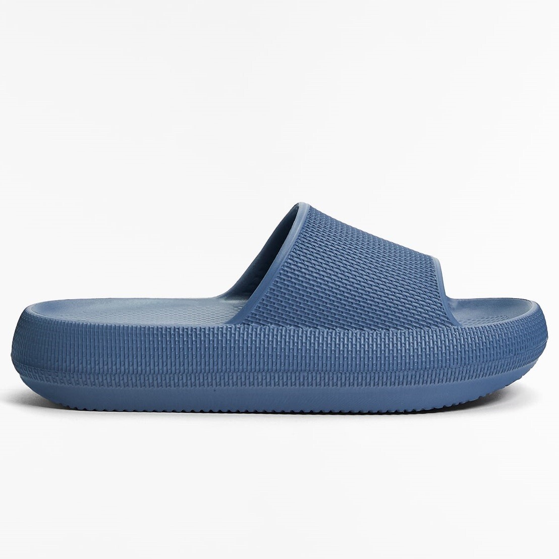 Шлепанцы Oysho Flatform, синий