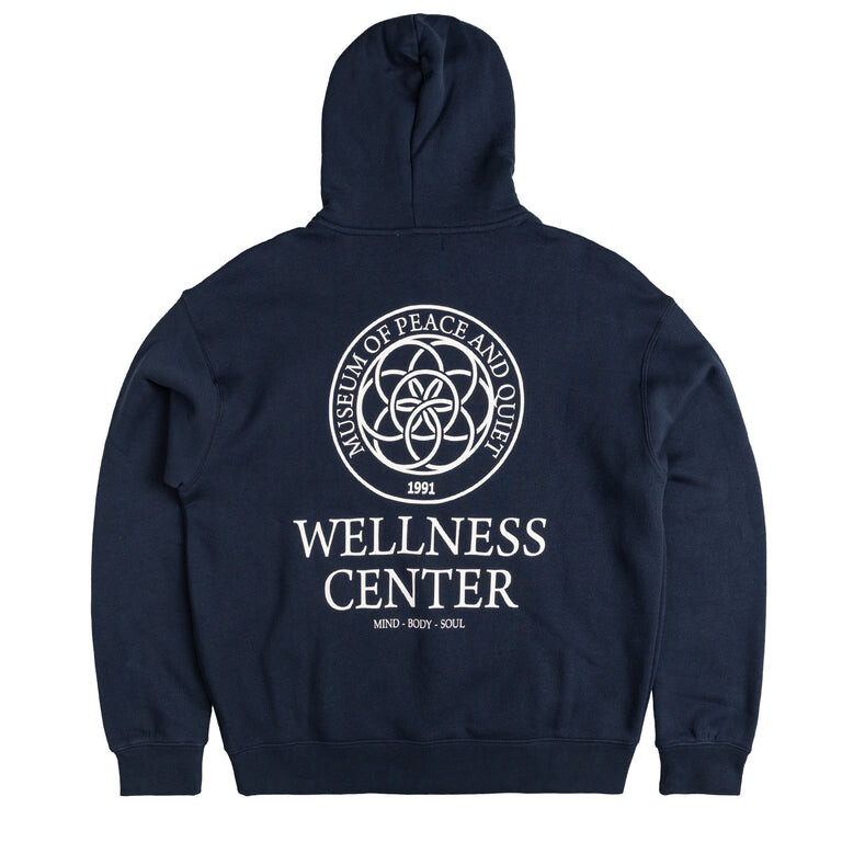 

Худи Wellness Center Hoodie Museum Of Peace & Quiet, синий
