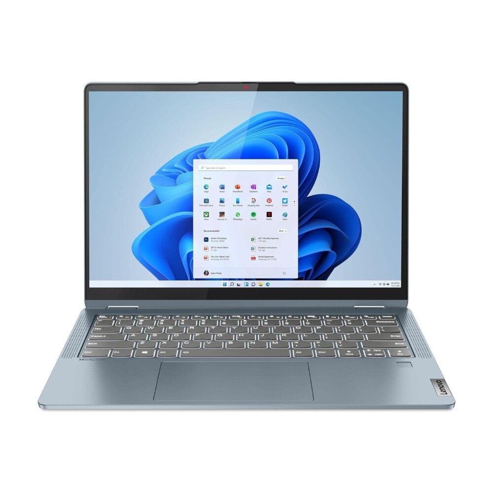 

Ноутбук Lenovo Flex 7 14IAU7, 14", 16 ГБ/512 ГБ, i7-1255U, Intel Iris Xe, голубой, английская клавиатура