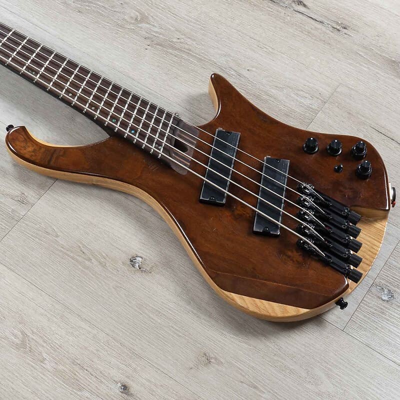 

Ibanez EHB1265MS EHB Безголовая мультимензурная 5-струнная бас-гитара, натуральный мокко, низкий глянец EHB1265MSNML-2