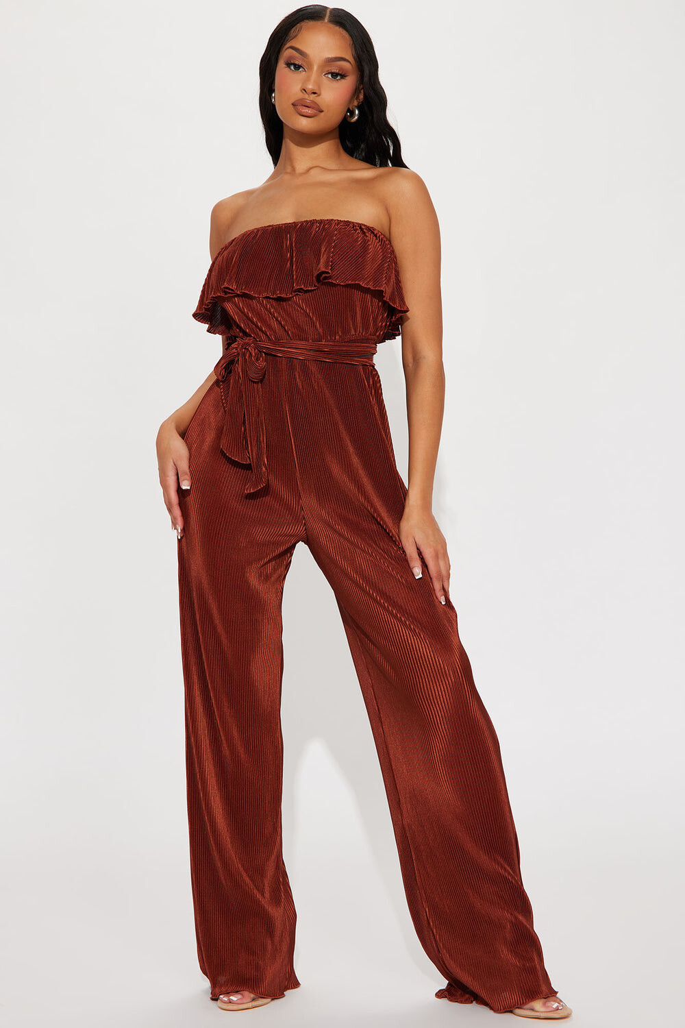 

Комбинезон Fashion Nova PI8614, коричневый