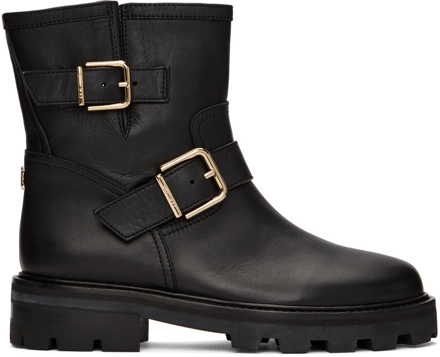 

Черные полусапоги Youth II Jimmy Choo