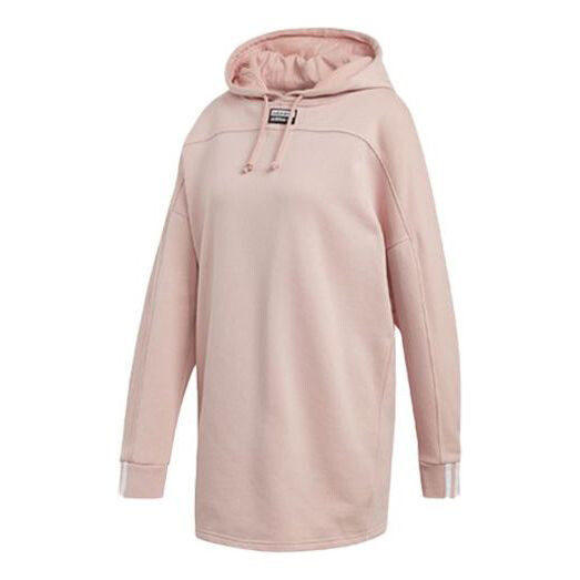 

Толстовка Adidas originals Mid-Length Solid Color Pullover Vitality Pink, Розовый