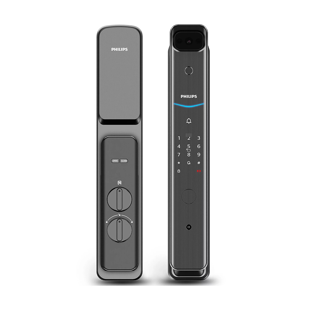

Электронный замок Philips 708-V, биометрический, черный