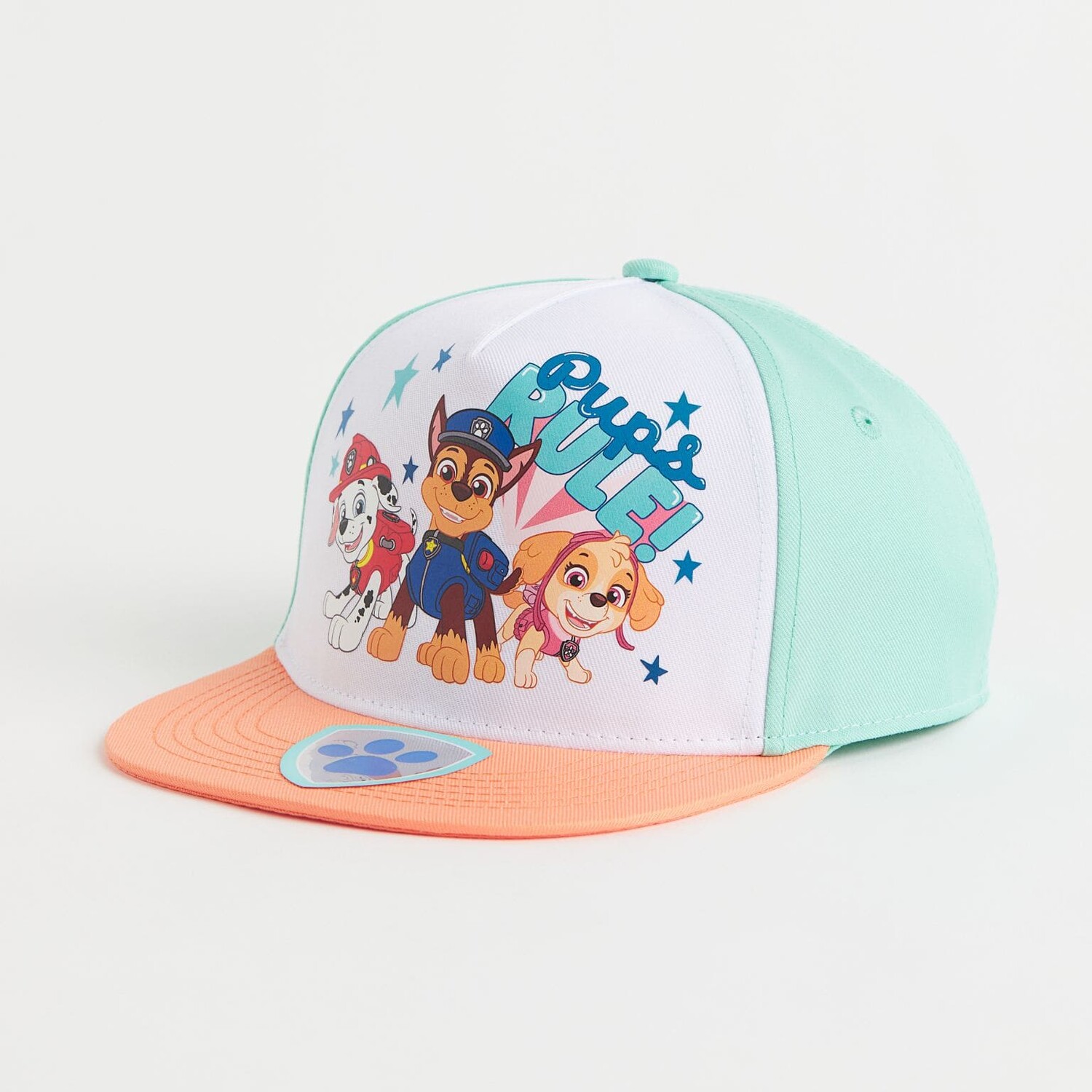 Кепка из твила H&M Paw Patrol, светло-зеленый