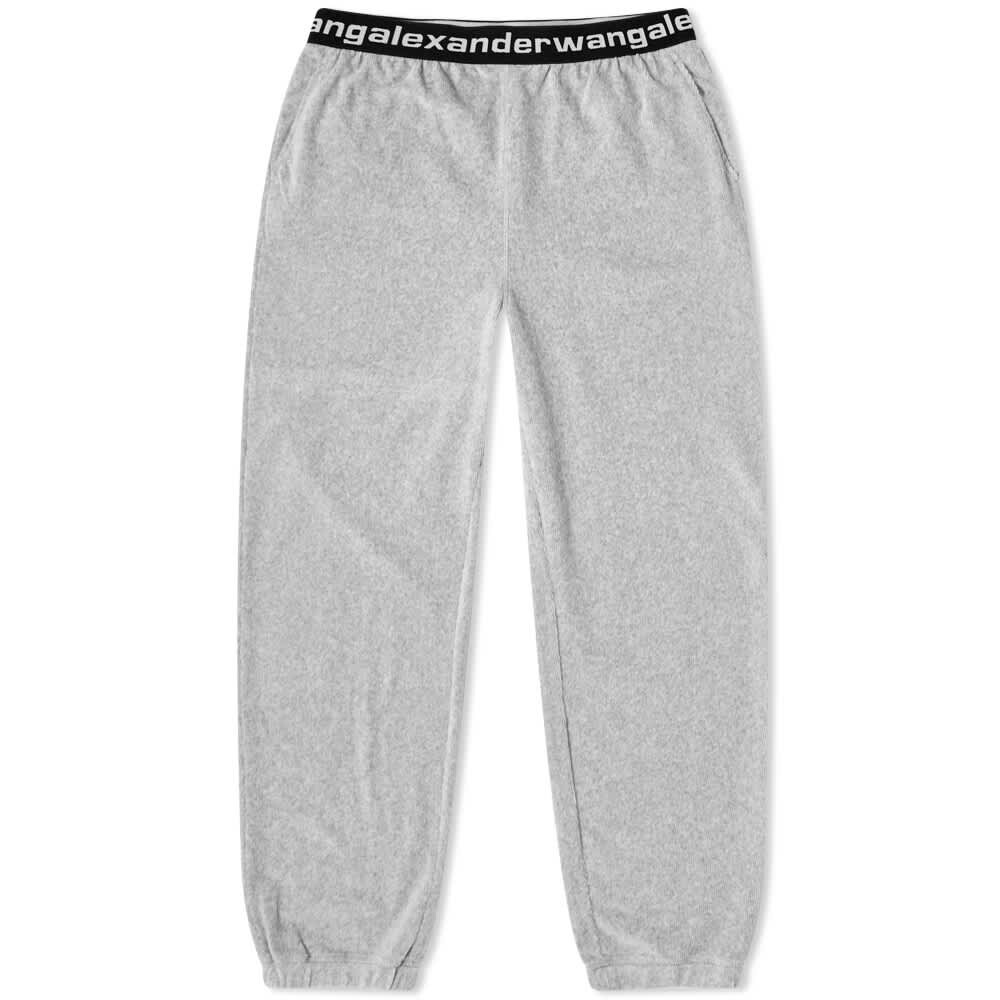 

Спортивные штаны из эластичного вельвета Alexander Wang, Серый
