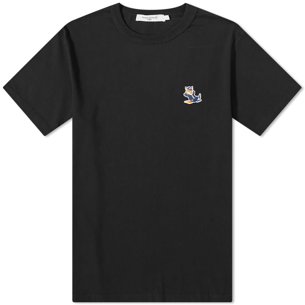 

Футболка Maison Kitsune Dressed Fox Patch Classic Tee, Черный