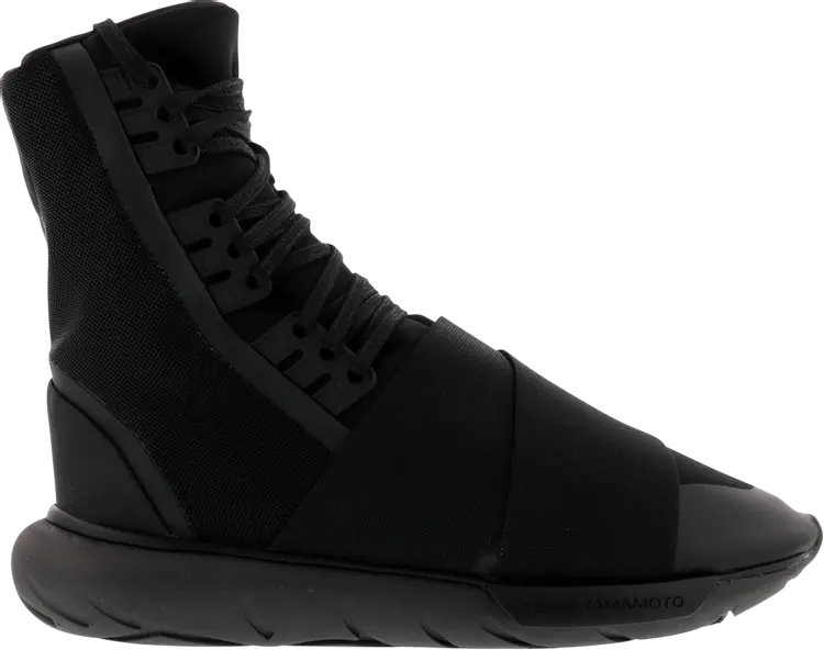 

Кроссовки Adidas Y-3 Qasa Boot 'Triple Black', черный