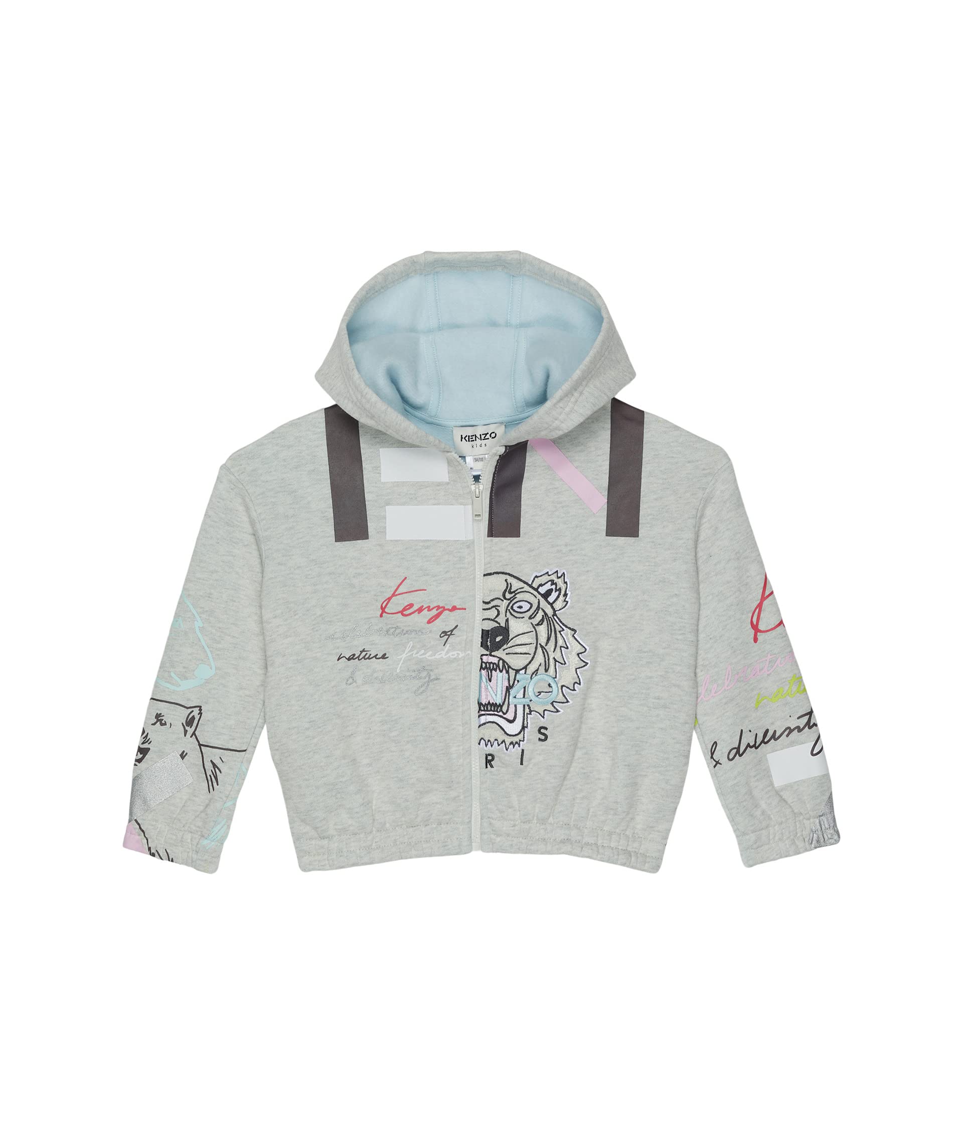 Худи Kenzo Kids, Zip-Up Hoodie Polar Bear Print купить выгодно в  интернет-магазине за рубежом по доступной цене с сервисом CDEK.Shopping