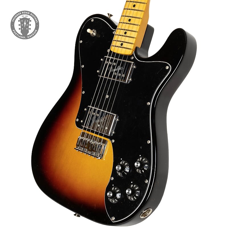 

Новый Fender American Vintage II 1975 Telecaster Deluxe 3-Tone Sunburst American Vintage II Telecaster Deluxe