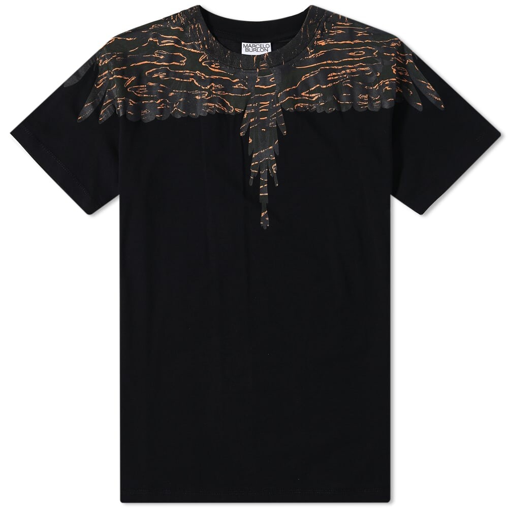 

Футболка Marcelo Burlon Camou Wings Tee, Черный