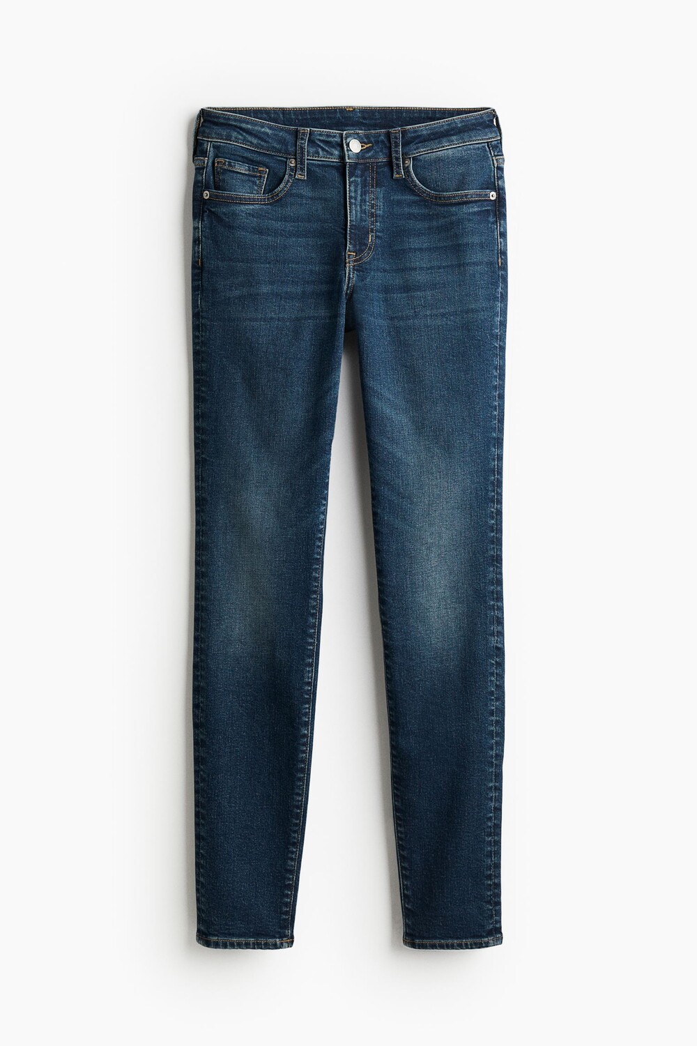 

Джинсы H&M Skinny Regular Ankle, темно-синий