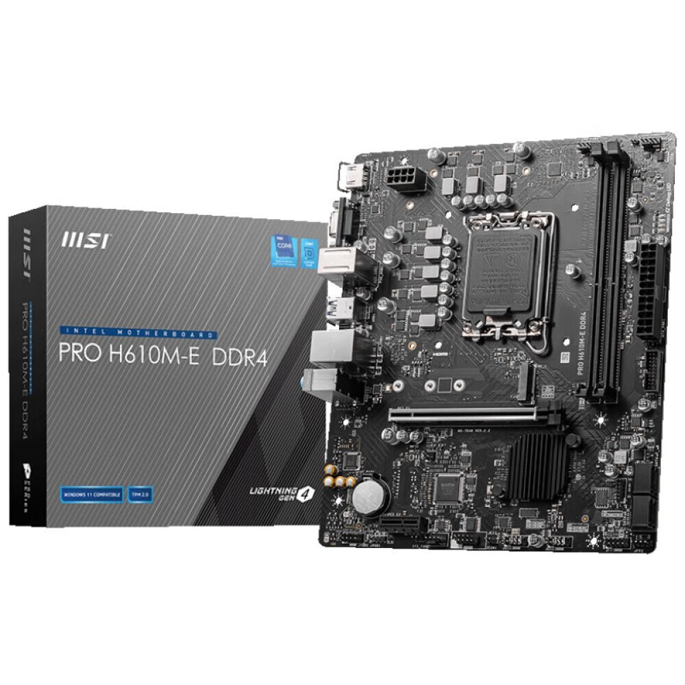 

Материнская плата MSI PRO H610M-E DDR4