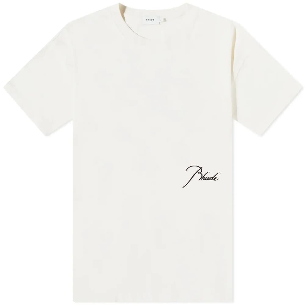 

Футболка Rhude Reverse Script Logo Tee