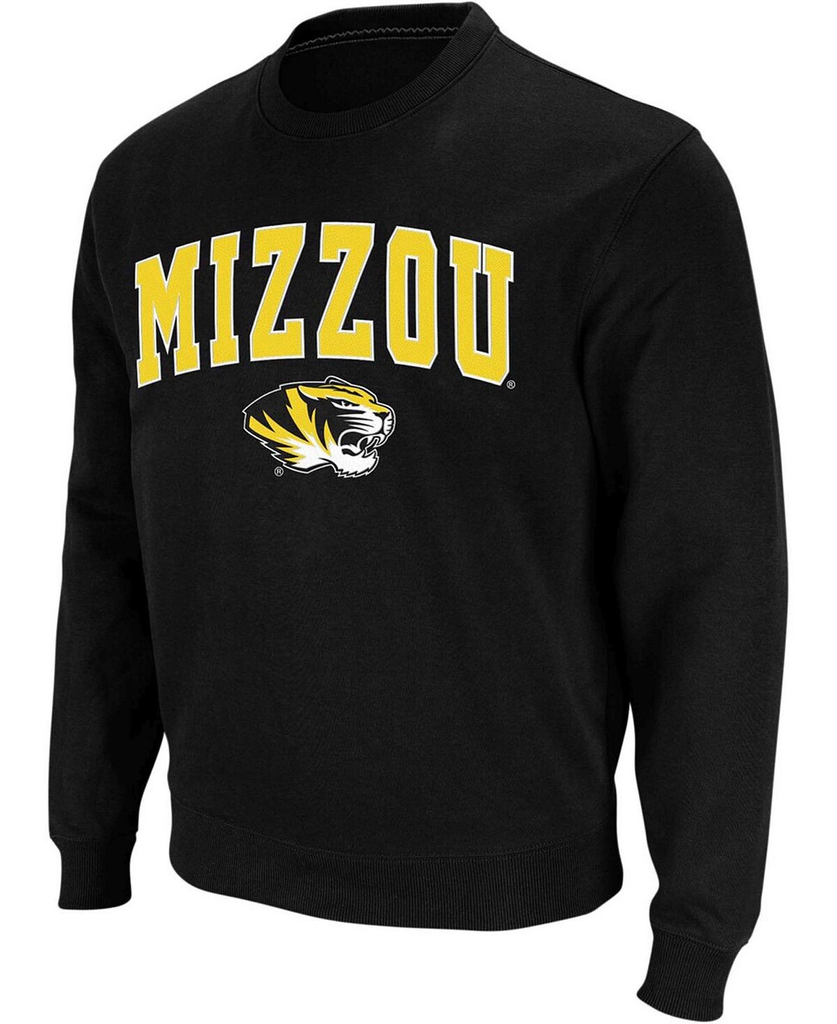 

Мужская черная толстовка с круглым вырезом и логотипом missouri tigers arch Colosseum, черный