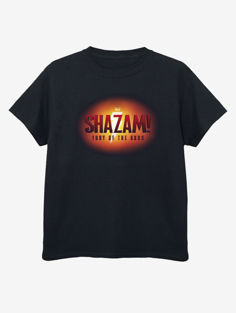 

NW2 DC Comics Shazam 3D Logo Flare Детская черная футболка George., черный