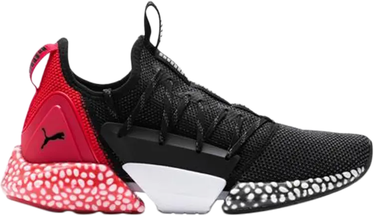 

Кроссовки Puma Hybrid Rocket Runner Black High Risk Red, черный