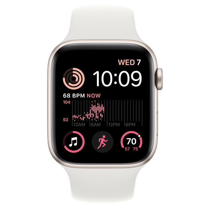 

Умные часы Apple Watch Series SE Gen 2 (GPS + Cellular), 44 мм, S/M, White