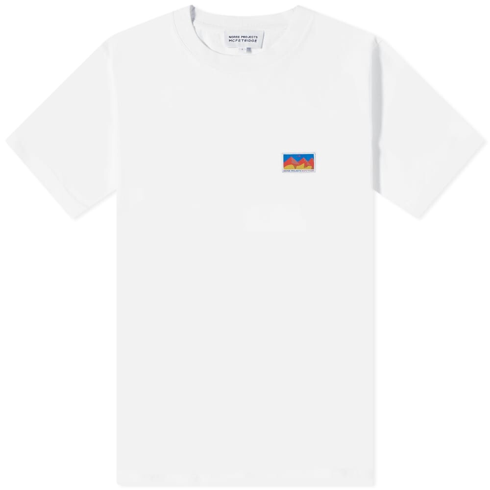 

Футболка Norse Projects x Geoff McFetridge Johannes Mountains Tee, Белый