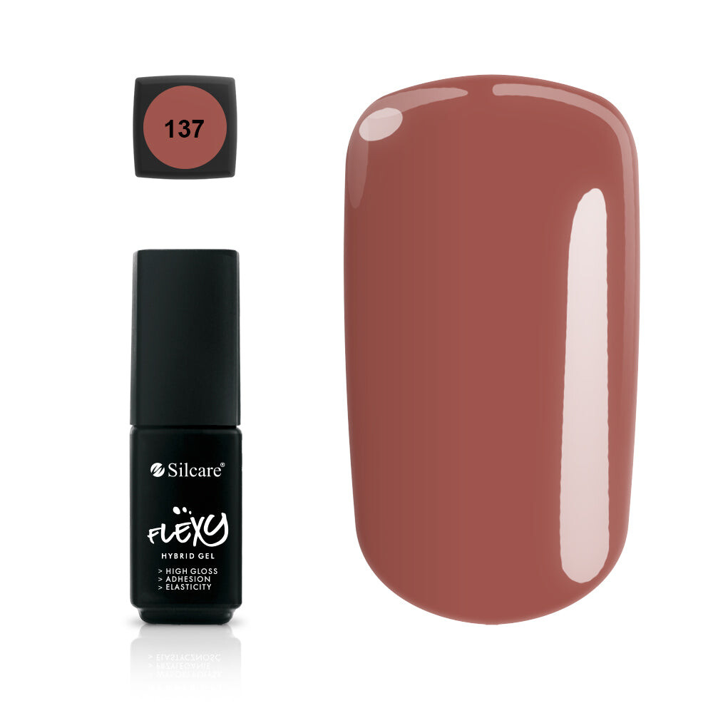 

Silcare Гибридный лак Flexy Hybrid Gel 137 4.5г