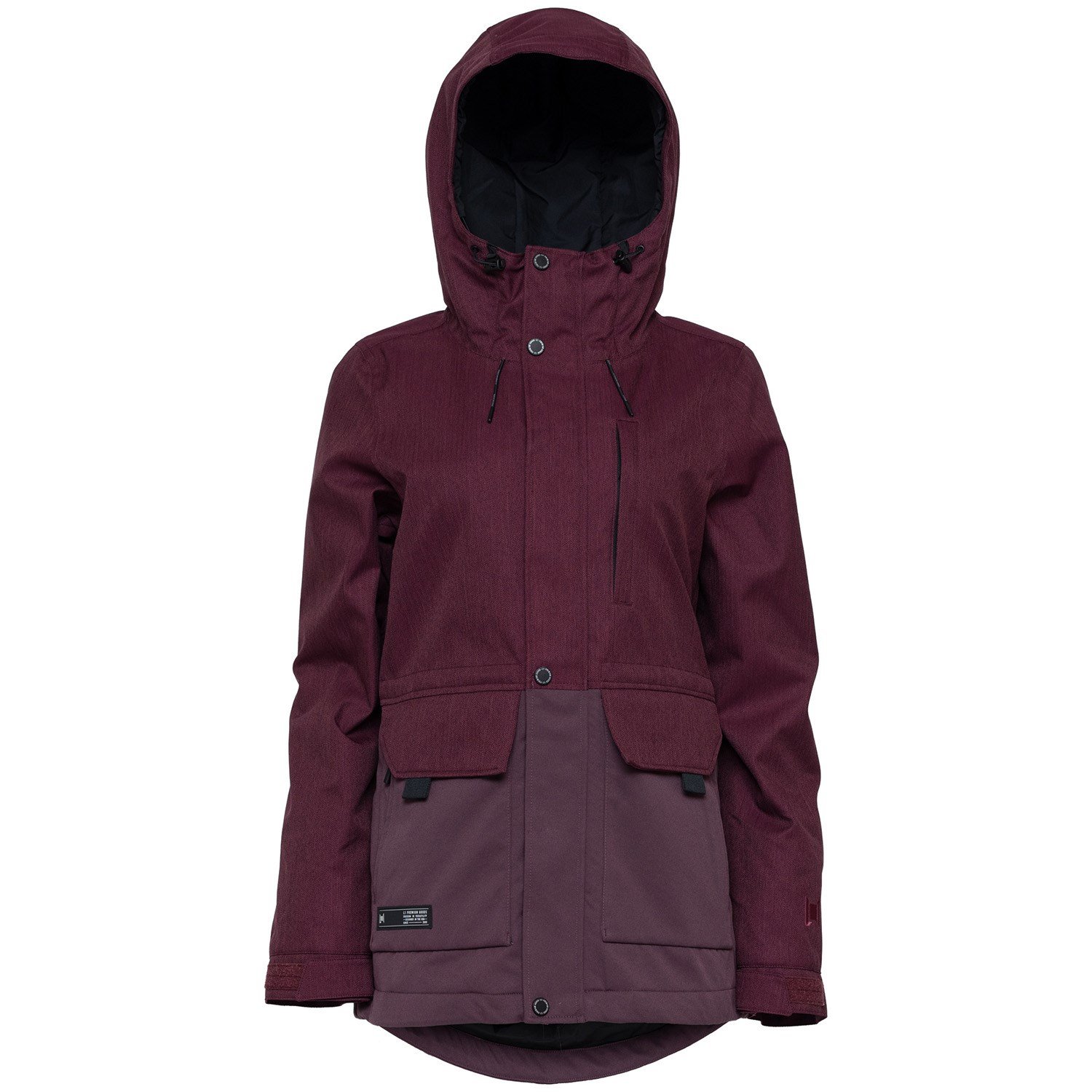 Куртка L1 Anwen, цвет Port/Huckleberry куртка l1 snowblind цвет port