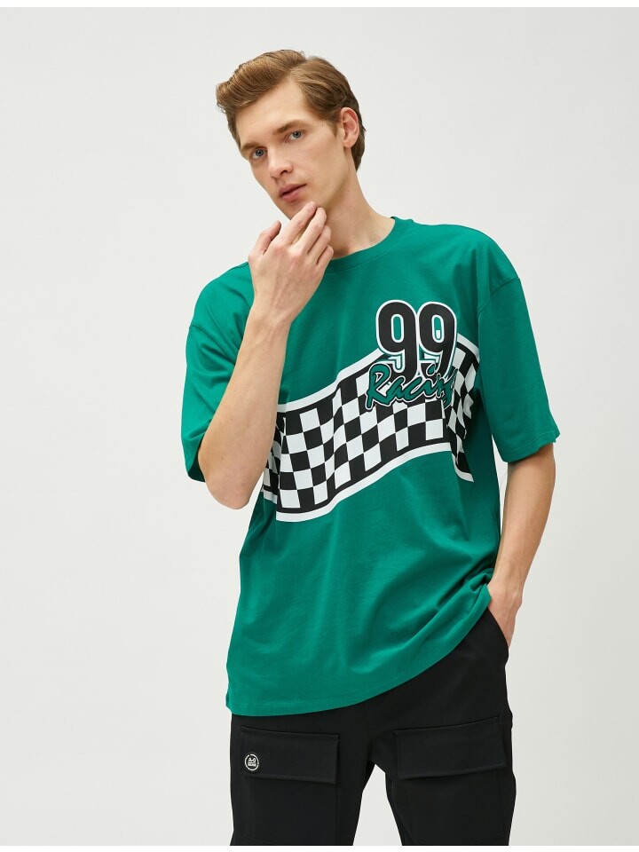 

Футболка KOTON T shirt, зеленый