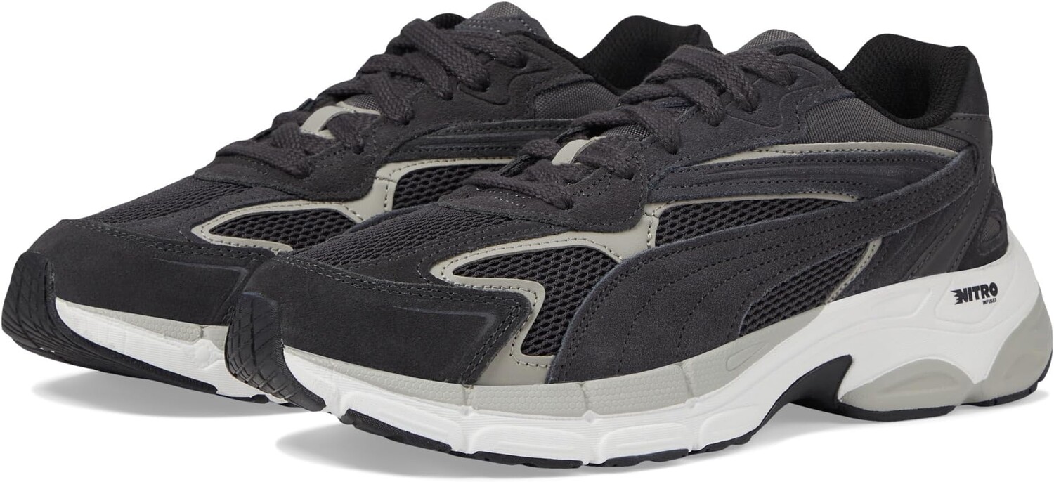

Кроссовки Teveris Nitro PUMA, цвет Dark Coal/Concrete Gray