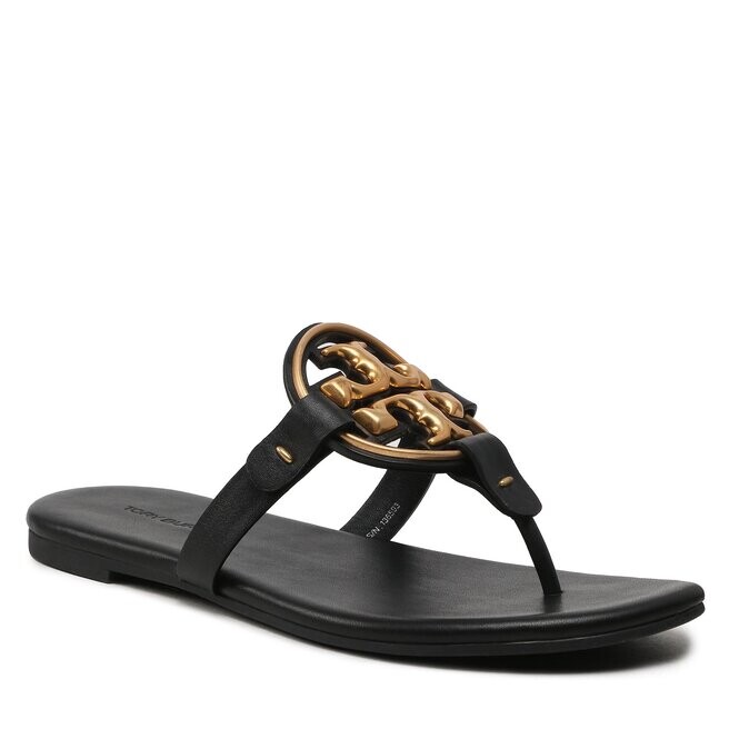 

Шлепанцы Tory Burch MetalMiller, черный
