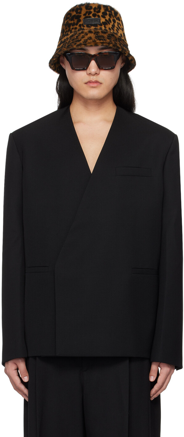 

Черный блейзер Les Sculptures 'La Veste Cuadrada' Jacquemus